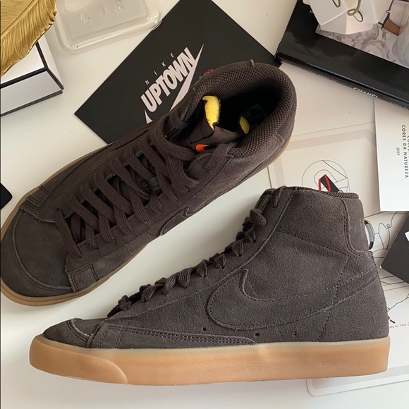 NWT Nike blazer mid brown - Picture 8 of 9